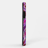 Paars Glas in lood Abstract Case-Mate iPhone Case (Achterkant/rechts)
