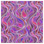 Paars Glas in lood Abstract Stof (Close Up)
