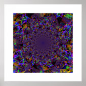 Paars glas Poster (Voorkant)