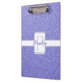 Paars Glitter - Gepersonaliseerd klembord (Links)