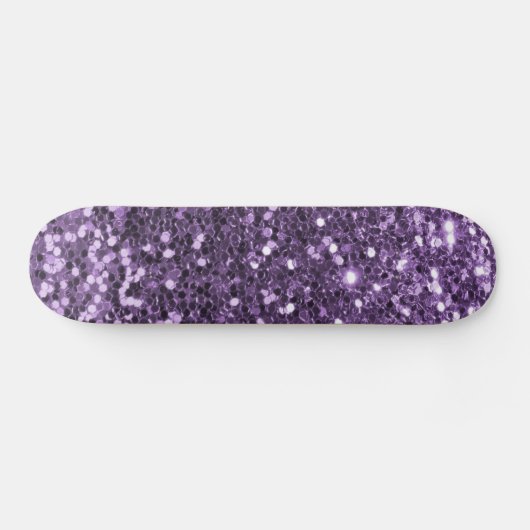 Paars Glitter Skateboard (Horizontaal)