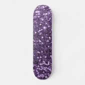 Paars Glitter Skateboard (Voorkant)