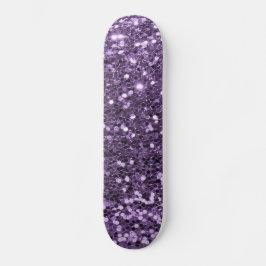 Paars Glitter Skateboard