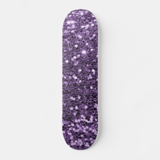 Paars Glitter Skateboard (Voorkant)