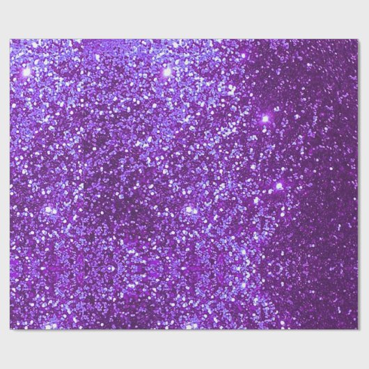 Paars glitterpapier cadeaupapier (Vlak)