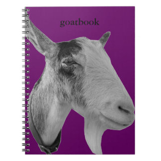 Paars Goatbook Notitieboek