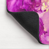 Paars Gold Electric Storm | Trendy, Feminine Muismat (Hoek)