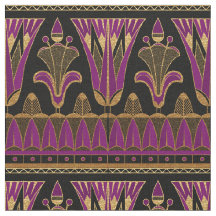 Paars Gold en zwart art Deco