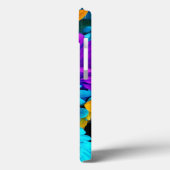 Paars Gold N Turquoise Daisies iPad Mini Retina Case-Mate iPhone Case (Achterkant / Links)