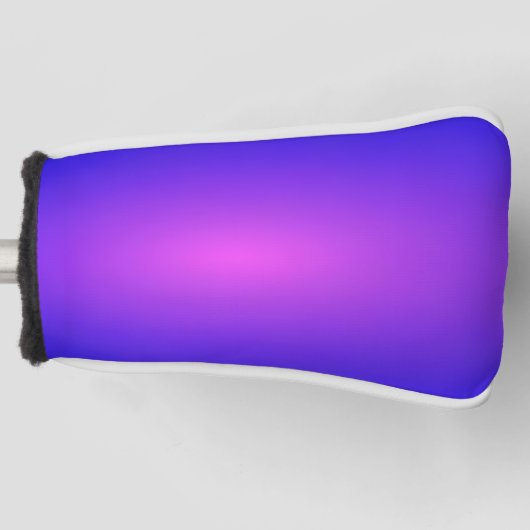 Paars Golfheadcover (Voorkant)
