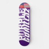 PAARS GORILLAZ-skateboard Persoonlijk Skateboard (Voorkant)