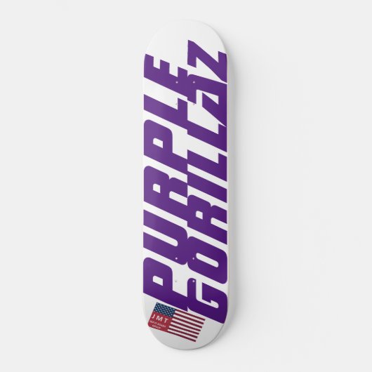PAARS GORILLAZ-skateboard Persoonlijk Skateboard (Voorkant)