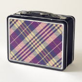 Paars, goud en blauw Tartan (Achterkant)