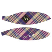 Paars, goud en blauw Tartan Basketbal (Panelen)