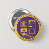 Paars/goud Ronde Button 5,7 Cm (Voorkant /achterkant)