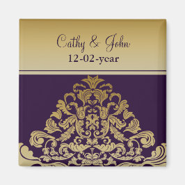 paars goud Sla de datummagneet op Magneet