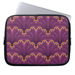 Paars-gouden Laptop Sleeve