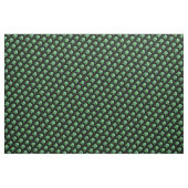 Paars-Green-Black Biohazard Skull Fabric Stof (Yard (91,4 cm))