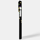 PAARS GREEN GOLD MARDI GRAS CUPCAKE Case-Mate iPhone CASE (Achterkant / Links)