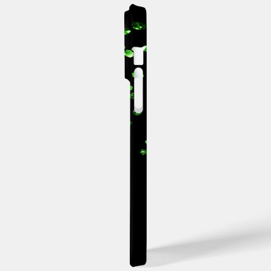 PAARS GREEN GOLD MARDI GRAS CUPCAKE Case-Mate iPhone CASE (Achterkant / Links)