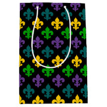 PAARS GREEN GOLD MARDI GRAS SYMBOOL