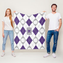 paars grijs basketbalteam kleuren argyle
