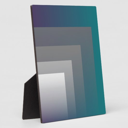 paars grijs blauwgroen fotoplaat (Zijkant)