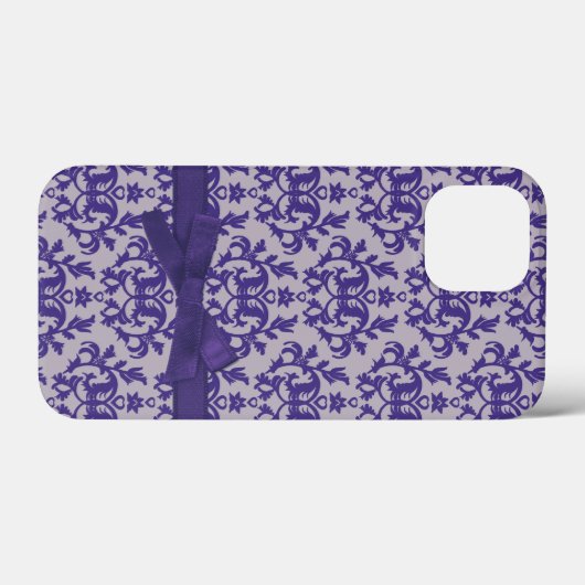 Paars grijs gebergte Case-Mate iPhone case (Achterkant (horizontaal))