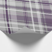 paars grijs gelaatspatroon cadeaupapier (Hoek)