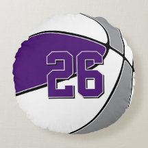 paars grijs of ELKE teamkleuren kids basketbal
