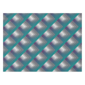 paars grijs turquoise tafelkleed (Voorkant (Horizontaal))