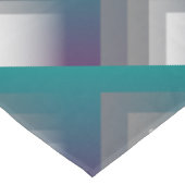 paars grijs turquoise tafelkleed (Gekanteld)