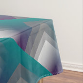 paars grijs turquoise tafelkleed (Voorbeeld)