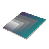 paars grijs turquoise tegeltje (Zijkant)