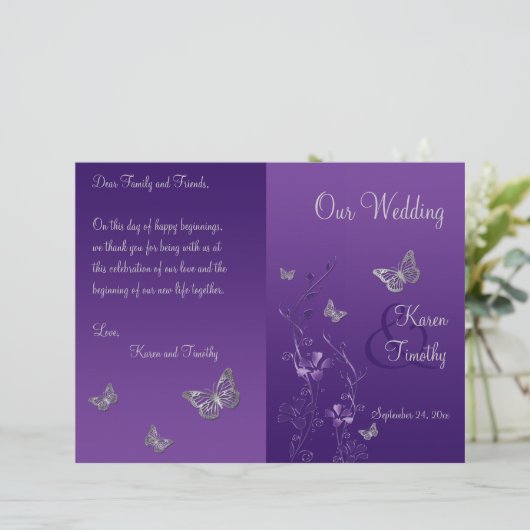 Paars grijze vlinderbloemprogramma (Staand voorkant)