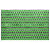 Paars Groen Chevron Zigzag Design  Stof (Yard (91,4 cm))