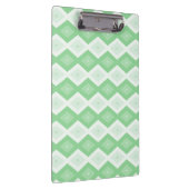 Paars groen diamantpatroon klembord (Rechts)