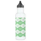 Paars groen diamantpatroon waterfles  (Rechts)