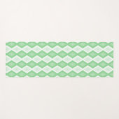 Paars groen diamantpatroon yogamat (Voorkant (horizontaal))