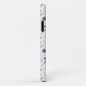 Paars groen gekleurd ventilatorpatroon Case-Mate iPhone case (Achterkant/rechts)