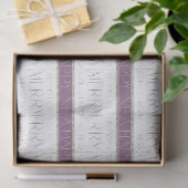 Paars Groen Kerstpatroon#35 ID1009 Tissuepapier (Geschenk)