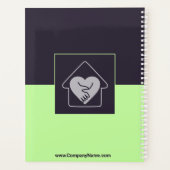 Paars & Groen Ouderenzorg Planner (Achterkant)