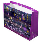  Paars Groot Cadeauzakje (Achterkant Gekanteld)