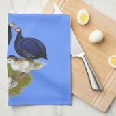 Paars-Guinea Theedoek (Quarter Fold)