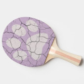 Paars handtas met wieltjes tafeltennisbatje (Zijkant)
