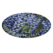 Paars Hanging Wisteria - Aangepersonaliseerde Flor Snijplank (Hoek)