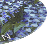 Paars Hanging Wisteria - Aangepersonaliseerde Flor Snijplank (Hoek)