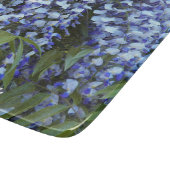 Paars Hanging Wisteria Floral Cutting Board Snijplank (Hoek)