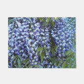 Paars Hanging Wisteria Floral Deurmat (Voorkant)