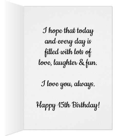 Paars hart 15e verjaardag kleindochter